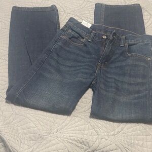 Kids Dark Blue Stretch Denim Jeans